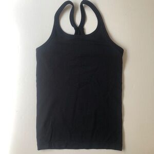 Black Racerback Tank Top by PROSPIRIT